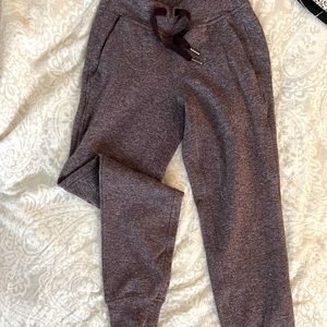 Lululemon Purple Marled Joggers/ Sweatpants